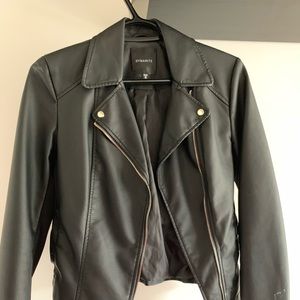 Faux Leather Jacket